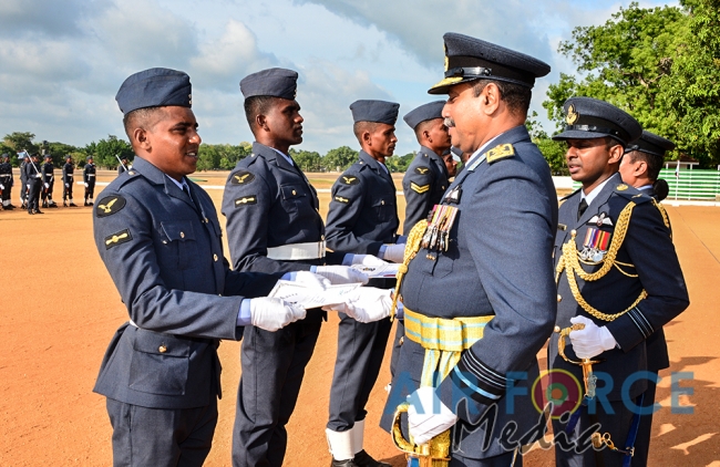 Commander’s Inspection of SLAF Base Anuradhapura