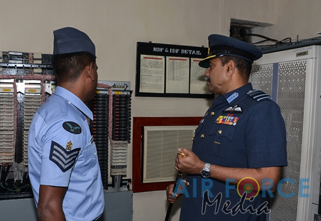 Commander’s Inspection of SLAF Base Anuradhapura