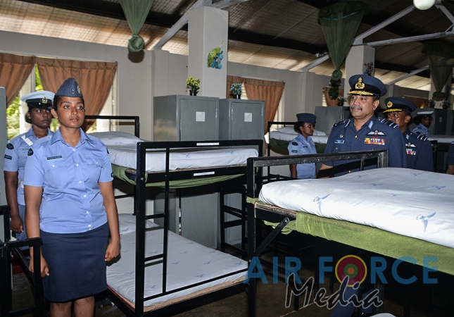 Commander’s Inspection of SLAF Base Anuradhapura