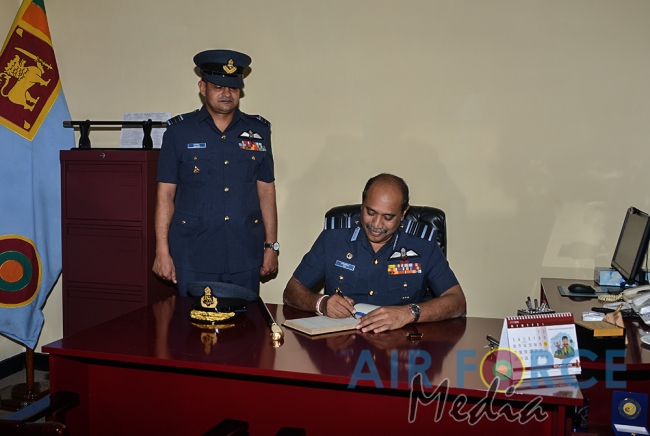 Commander’s Inspection of SLAF Base Anuradhapura
