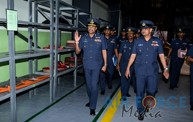 Commander’s Inspection of SLAF Base Anuradhapura