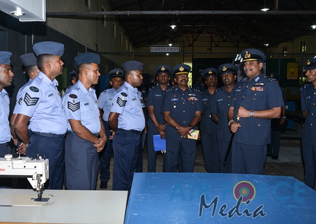 Commander’s Inspection of SLAF Base Anuradhapura