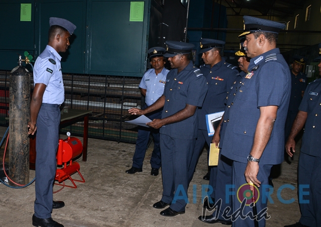 Commander’s Inspection of SLAF Base Anuradhapura
