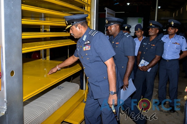 Commander’s Inspection of SLAF Base Anuradhapura