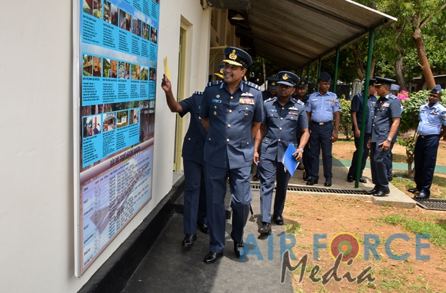 Commander’s Inspection of SLAF Base Anuradhapura