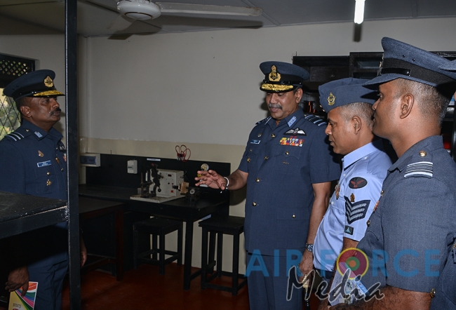Commander’s Inspection of SLAF Base Anuradhapura