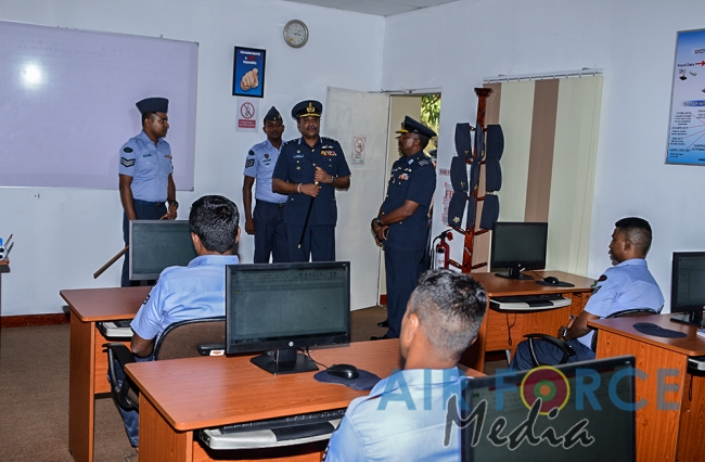 Commander’s Inspection of SLAF Base Anuradhapura