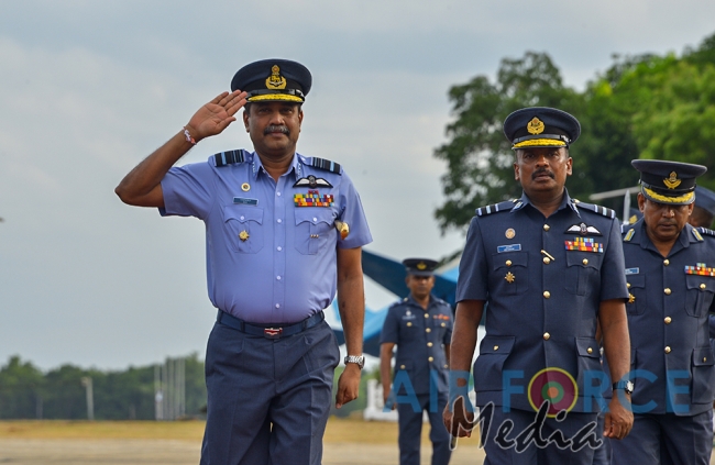 Commander’s Inspection of SLAF Base Anuradhapura