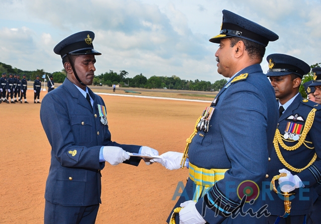Commander’s Inspection of SLAF Base Anuradhapura
