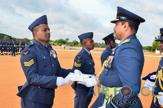 Commander’s Inspection of SLAF Base Anuradhapura