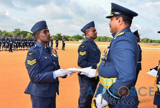 Commander’s Inspection of SLAF Base Anuradhapura