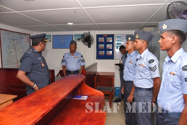 Annual Commander's Inspection of SLAF Station Batticaloa