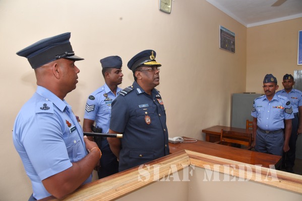 Annual Commander's Inspection of SLAF Station Batticaloa