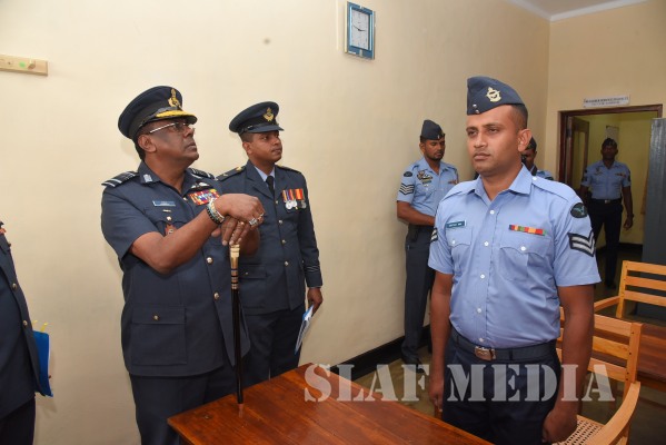 Annual Commander's Inspection of SLAF Station Batticaloa