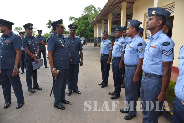 Annual Commander's Inspection of SLAF Station Batticaloa