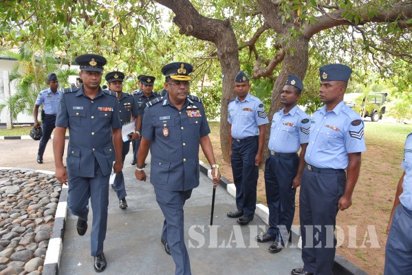 Annual Commander's Inspection of SLAF Station Batticaloa