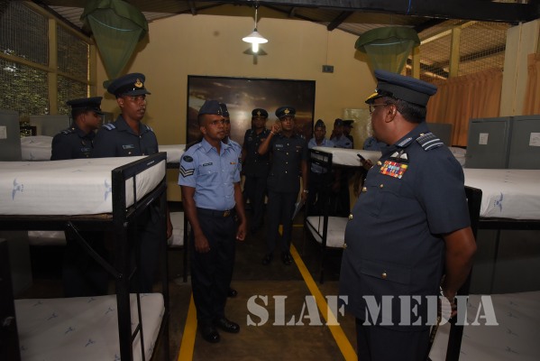 Annual Commander's Inspection of SLAF Station Batticaloa