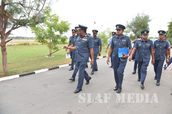 Annual Commander's Inspection of SLAF Station Batticaloa