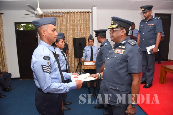 Annual Commander's Inspection of SLAF Station Batticaloa