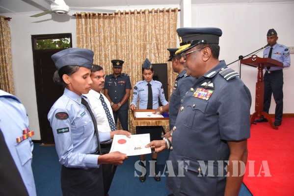 Annual Commander's Inspection of SLAF Station Batticaloa