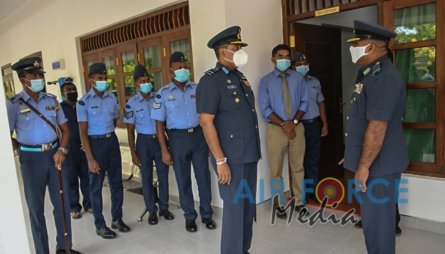 Commander’s Inspection of SLAF Station Batticaloa for the Year 2020