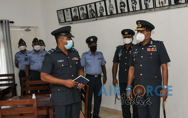 Commander’s Inspection of SLAF Station Batticaloa for the Year 2020