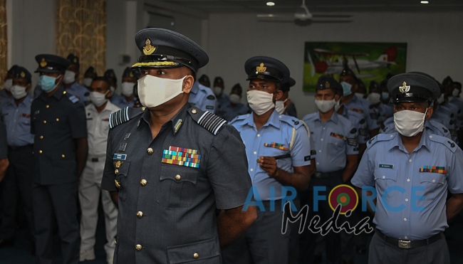 Commander’s Inspection of SLAF Station Batticaloa for the Year 2020
