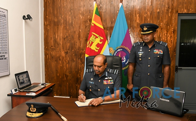 Commander’s Inspection of SLAF Station Batticaloa for the Year 2020