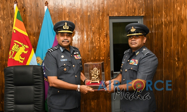 Commander’s Inspection of SLAF Station Batticaloa for the Year 2020