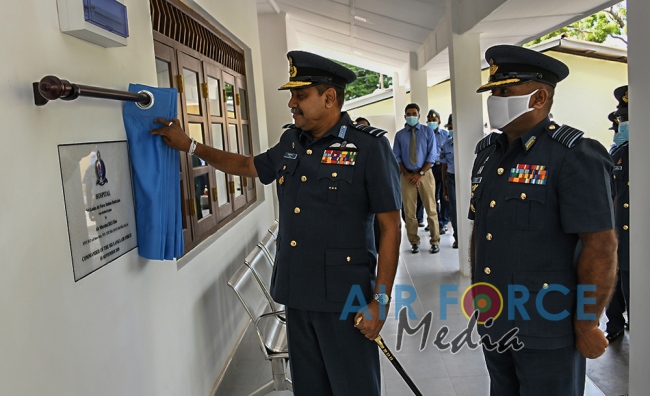 Commander’s Inspection of SLAF Station Batticaloa for the Year 2020