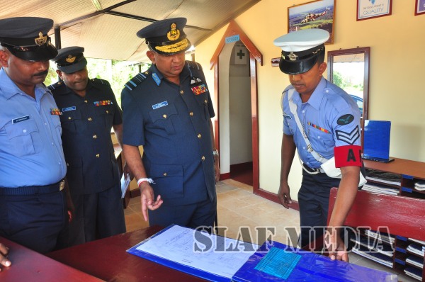 Annual AOC's Inspection of SLAF Station Palavi