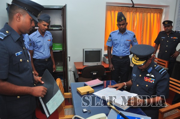 Annual AOC's Inspection of SLAF Station Palavi