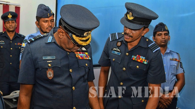 Commanders Inspection of SLAF Station Bia