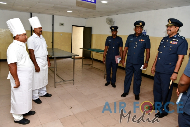 Commander's Inspection of SLAF Station BIA