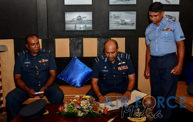 Commander's Inspection of SLAF Station BIA