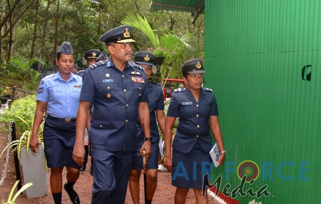 Commander's Inspection of SLAF Station BIA