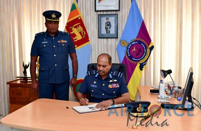 Commander's Inspection of SLAF Station BIA