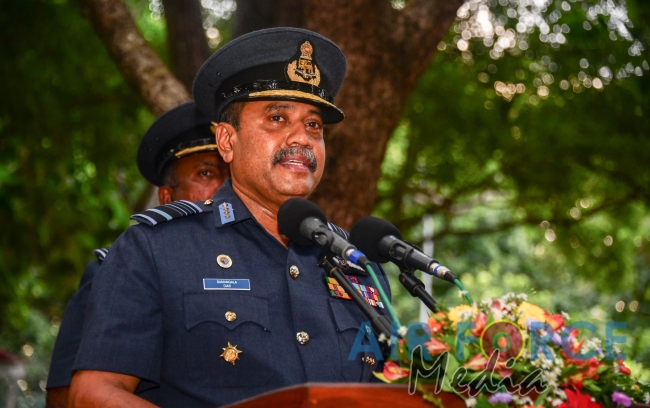 Commander's Inspection of SLAF Station BIA