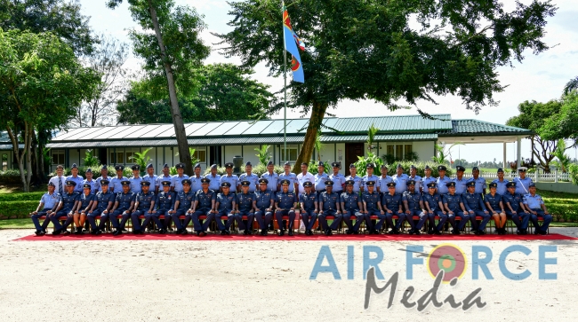 Commander's Inspection of SLAF Station BIA