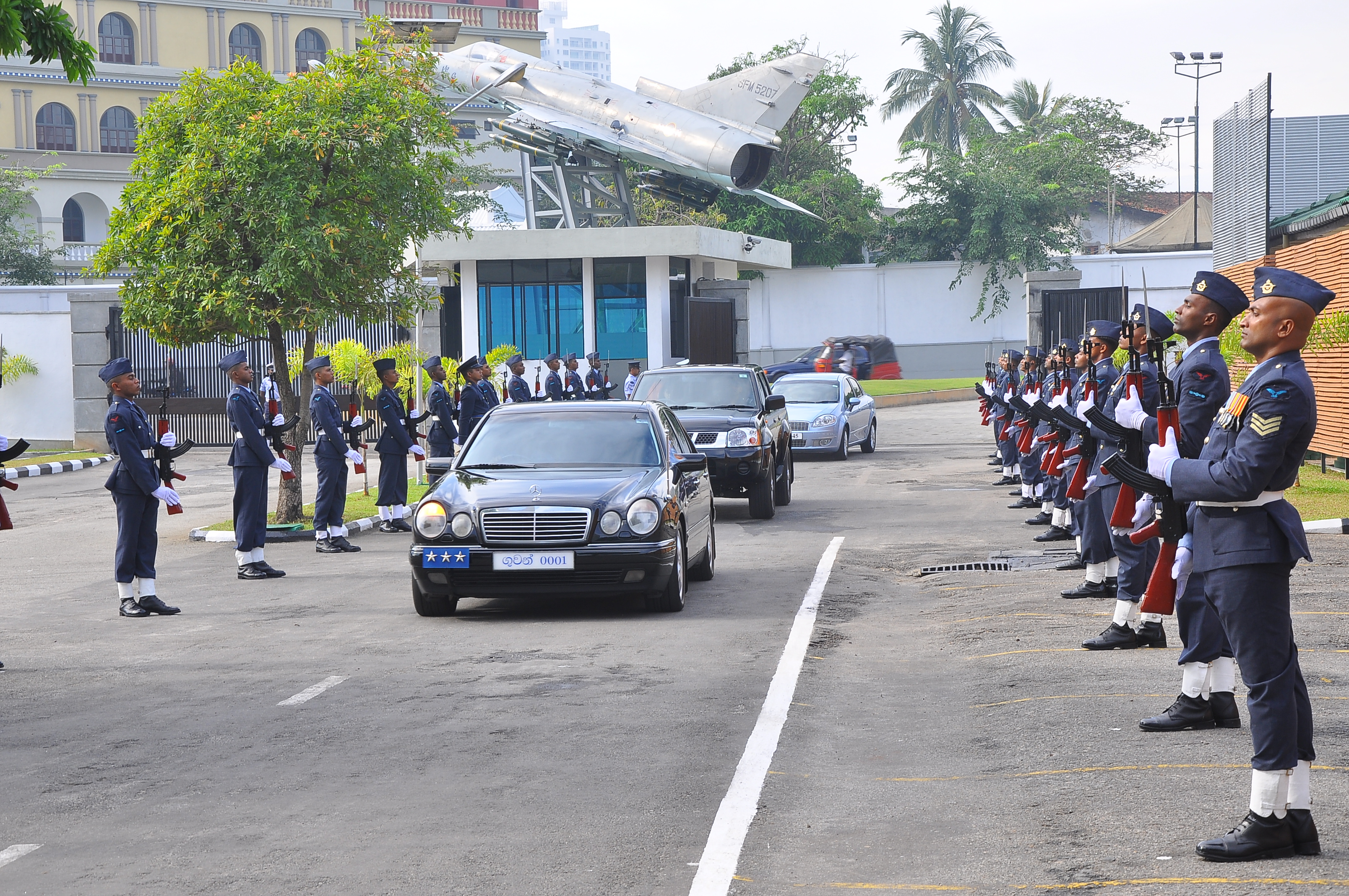 Annual Commander's Inspection at SLAF Station, Colombo - 2012