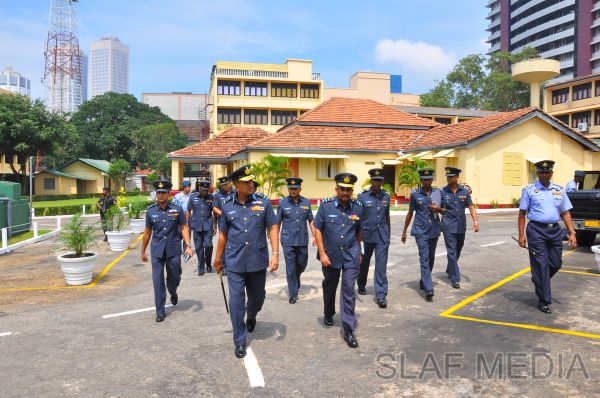 Annual Commander's Inspection at SLAF Station, Colombo - 2012