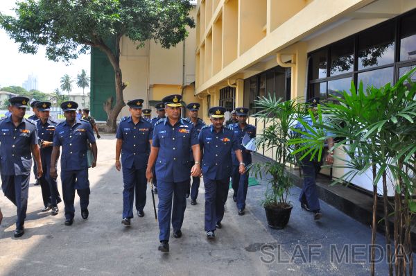 Annual Commander's Inspection at SLAF Station, Colombo - 2012