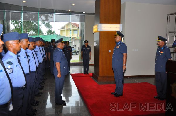 Annual Commander's Inspection at SLAF Station, Colombo - 2012