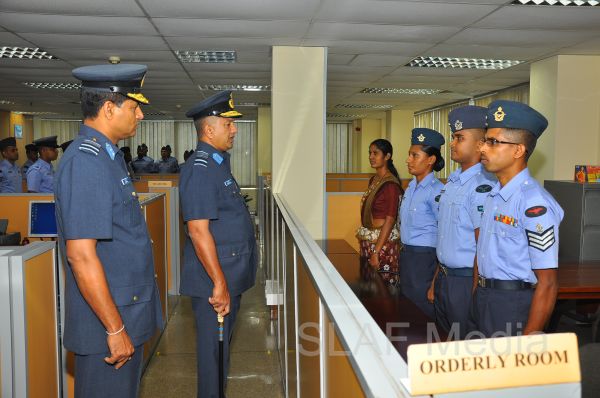 Annual Commander's Inspection at SLAF Station, Colombo - 2013