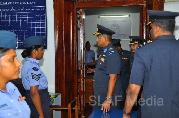 Annual Commander's Inspection at SLAF Station, Colombo - 2013