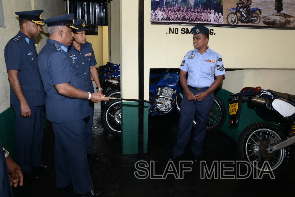 Annual Commander’s Inspection at the Sri Lanka Air Force Station Colombo