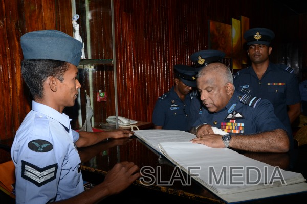 Annual Commander’s Inspection at the Sri Lanka Air Force Station Colombo