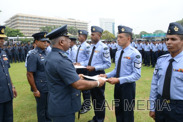 Annual Commander’s Inspection at the Sri Lanka Air Force Station Colombo