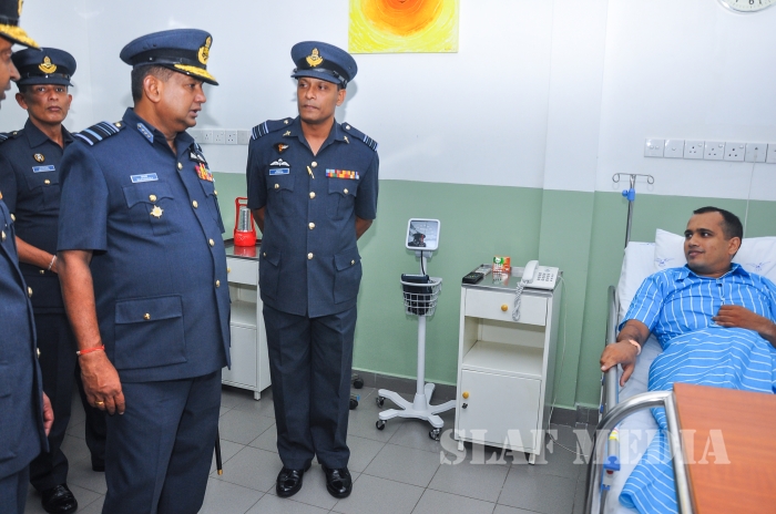 Annual
Commander's Inspection at SLAF Headquarters