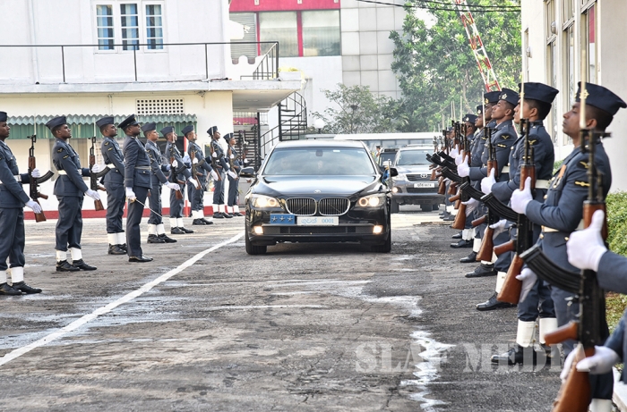Commander's Annual Inspection at SLAF Station Colombo